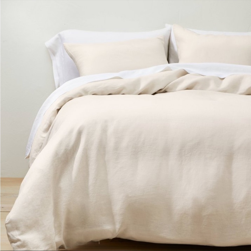 Full/Queen Hemp Duvet & Sham Set
Natural - Casaluna